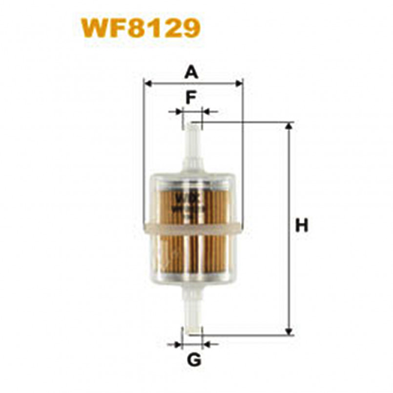 WF8129   (822/2)  WIX Фільтр палива
