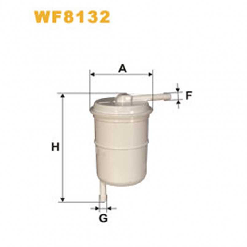 WF8132   (847)  WIX Фільтр палива