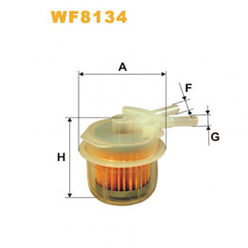 WF8134   (862)  WIX Фільтр палива
