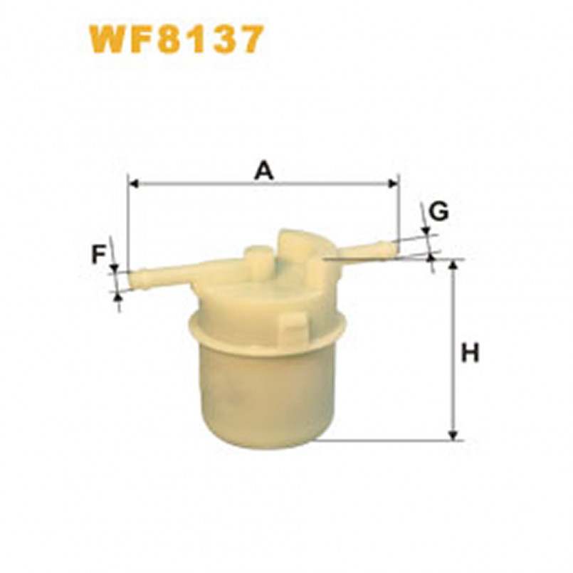 WF8137   (871)  WIX Фільтр палива