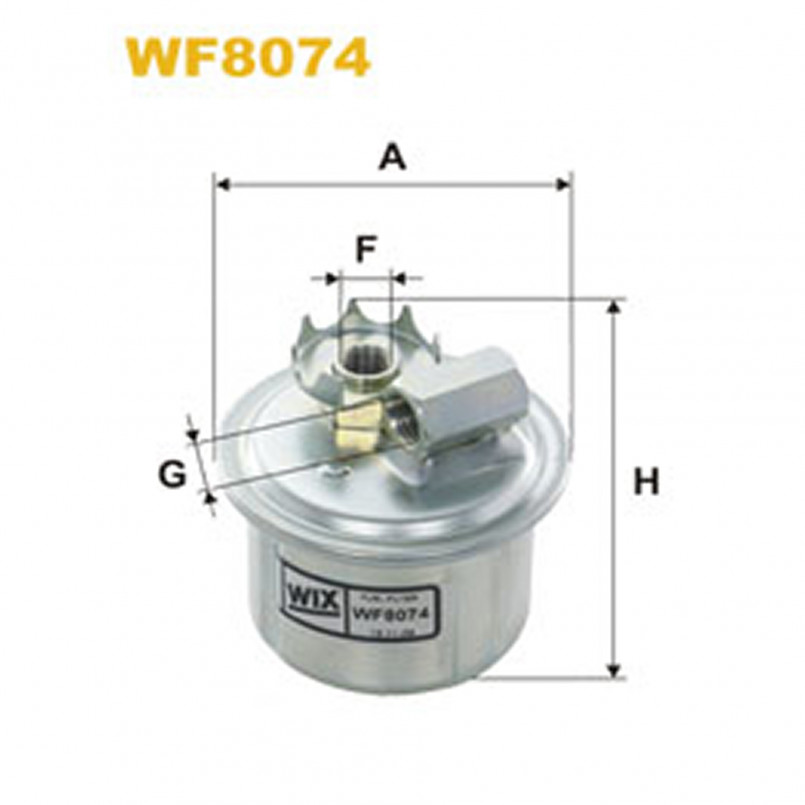 WF8074   (873)  WIX Фільтр палива