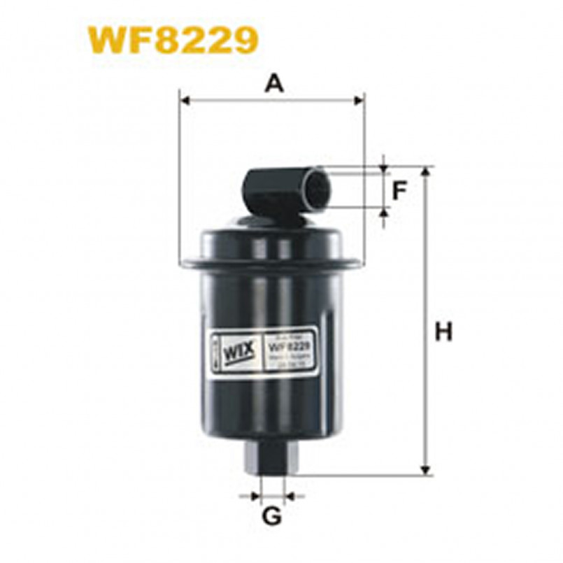 WF8229   (876/2)  WIX Фільтр палива