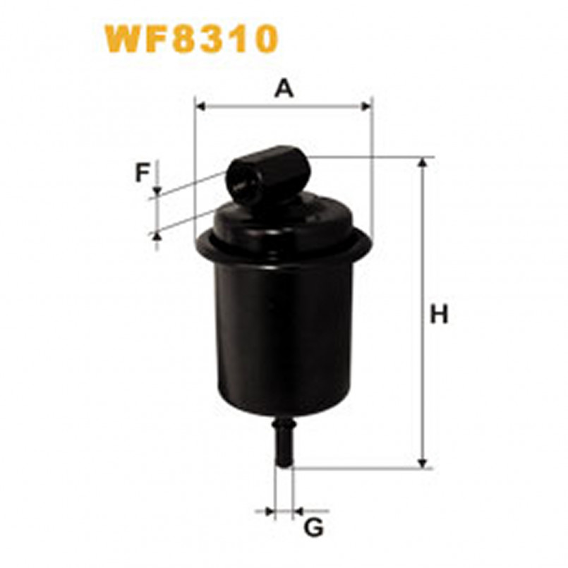 WF8310   (876/3)  WIX Фільтр палива