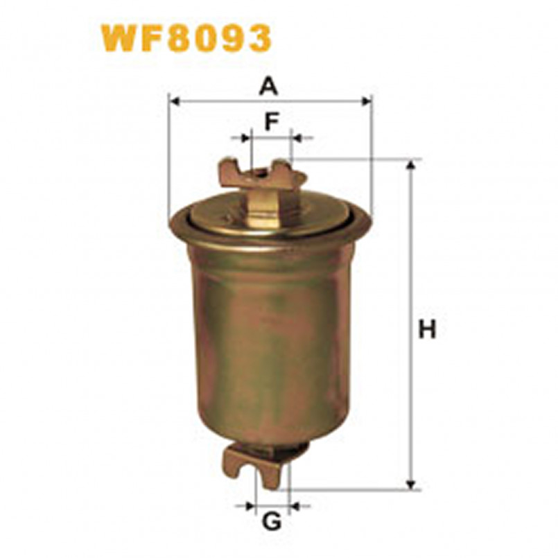 WF8093   (896)  WIX Фільтр палива