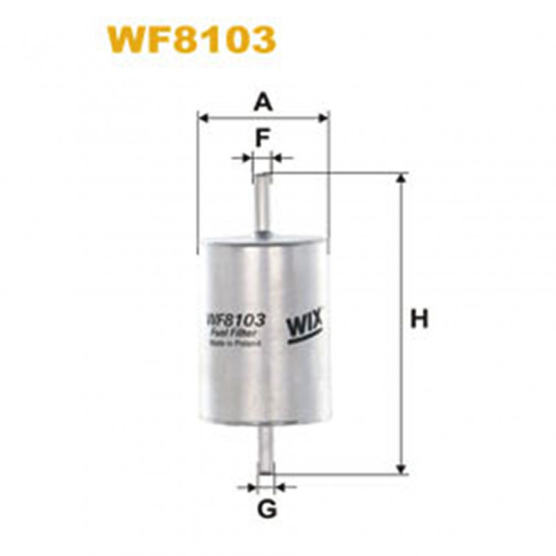 WF8103   (907)  WIX Фільтр палива