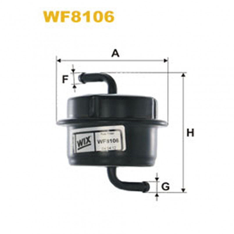 WF8106   (912)  WIX Фільтр палива