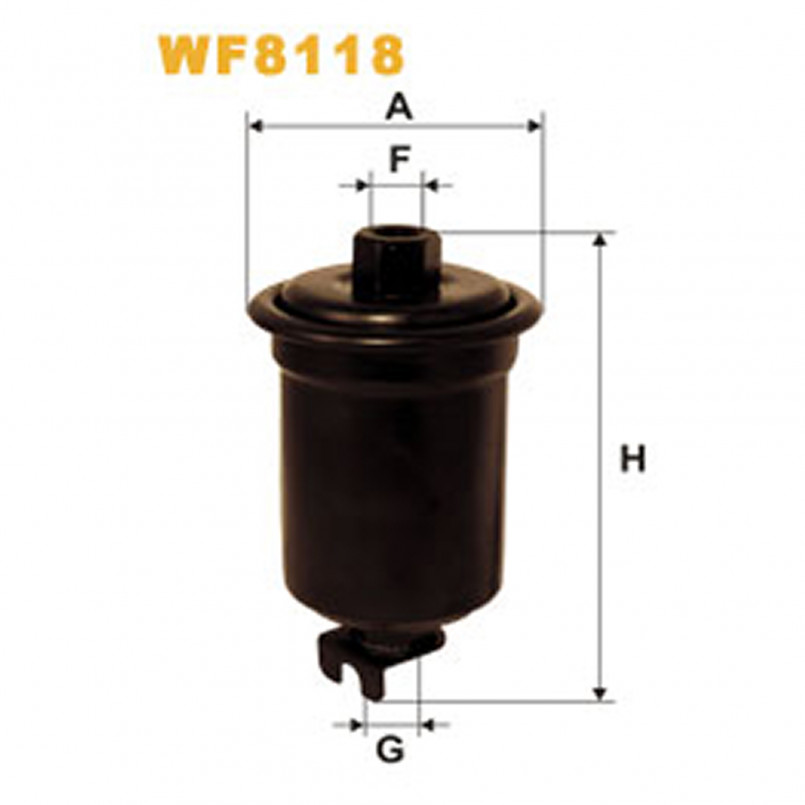 WF8118   (929)  WIX Фільтр палива