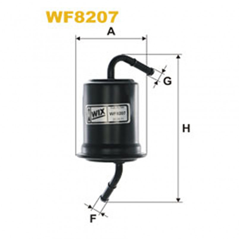 WF8207   (949)  WIX Фільтр палива