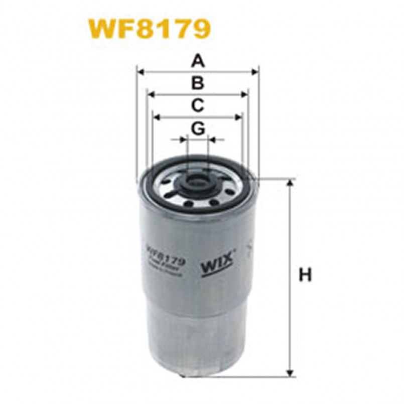 WF8179   (954)  WIX Фільтр палива