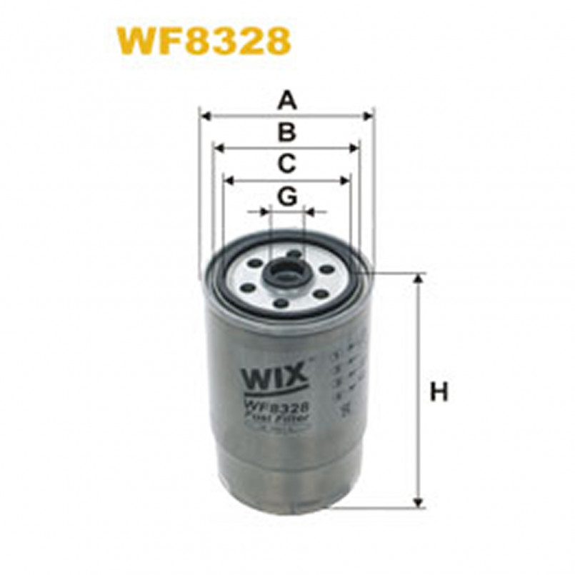 WF8328   (968/3)  WIX Фільтр палива