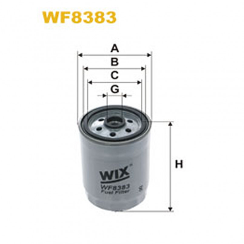 WF8383   (987)  WIX Фільтр палива