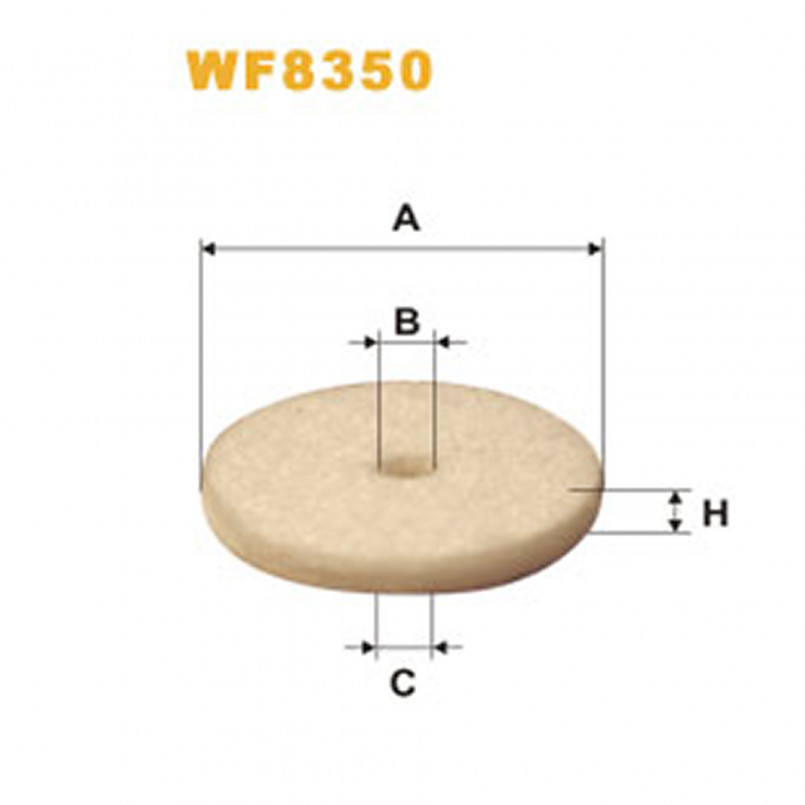 WF8350   (999/10)  WIX Фільтр палива