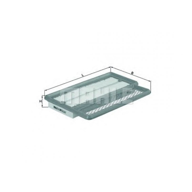LX2880 Фільтр повітря (MAHLE)