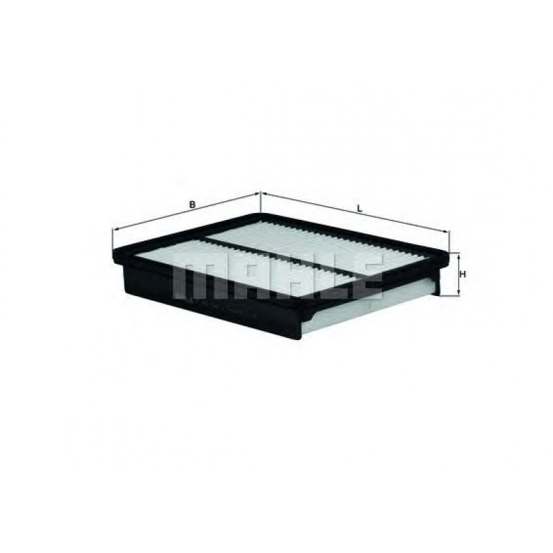 LX2956 Фільтр повітря (MAHLE)