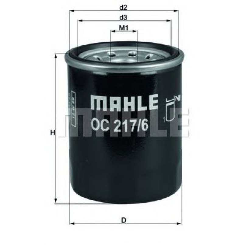 OC217/6     (MAHLE)   !!заміна для OC217/5