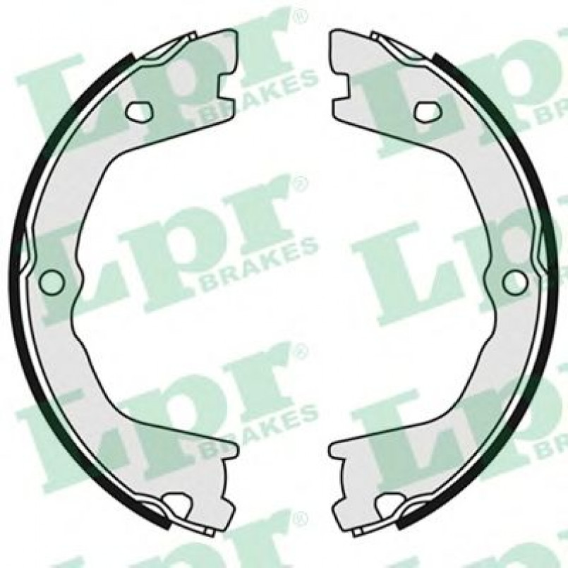 09080  LPR - Гальмівні колодки до барабанів
