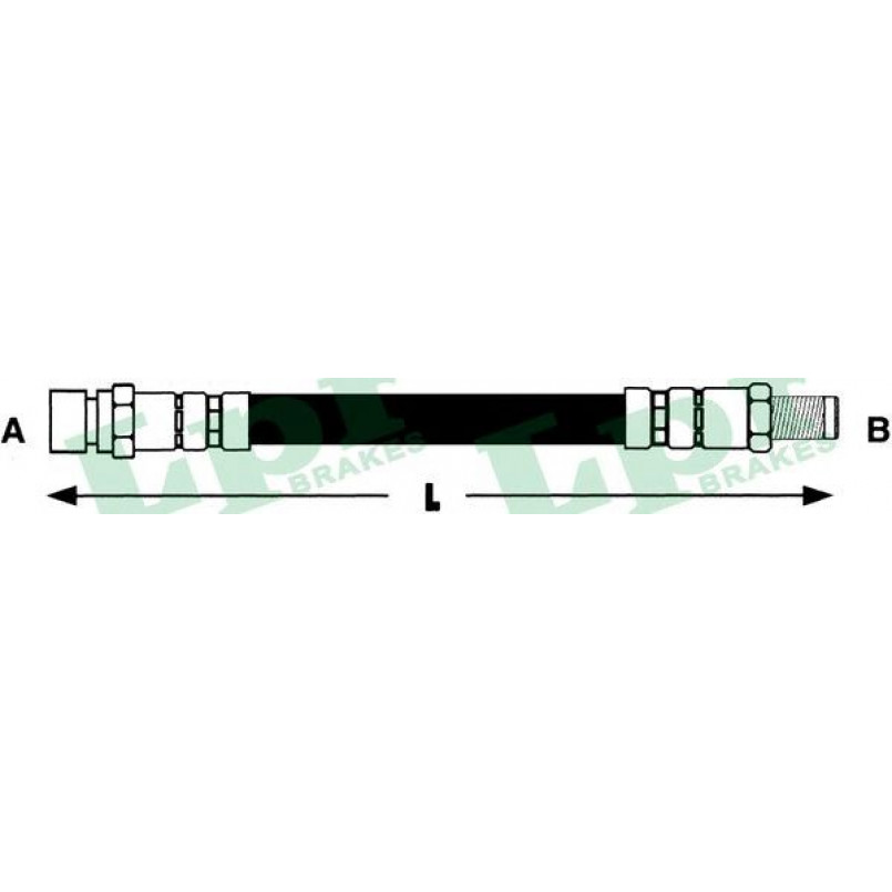 6T47983  LPR - Гальмівний шланг