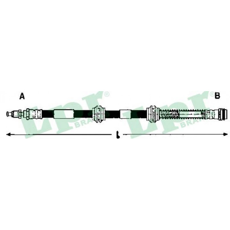 6T48202 LPR - Гальмівний шланг