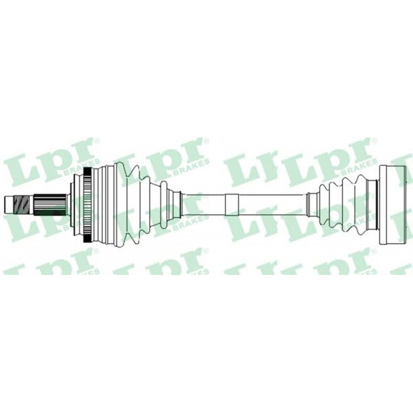DS13022  LPR - Напіввісь