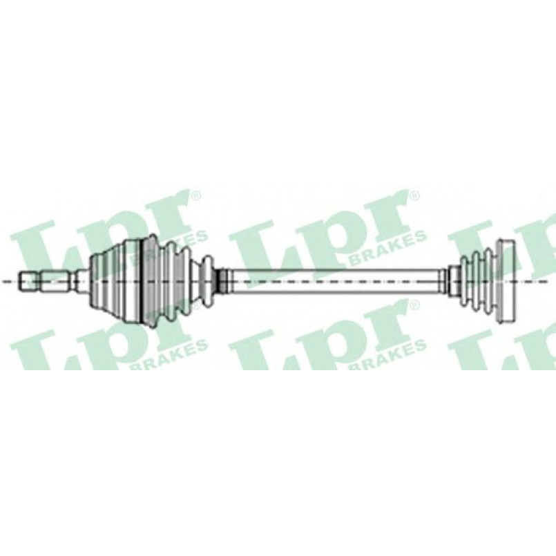 DS13027  LPR - Напіввісь