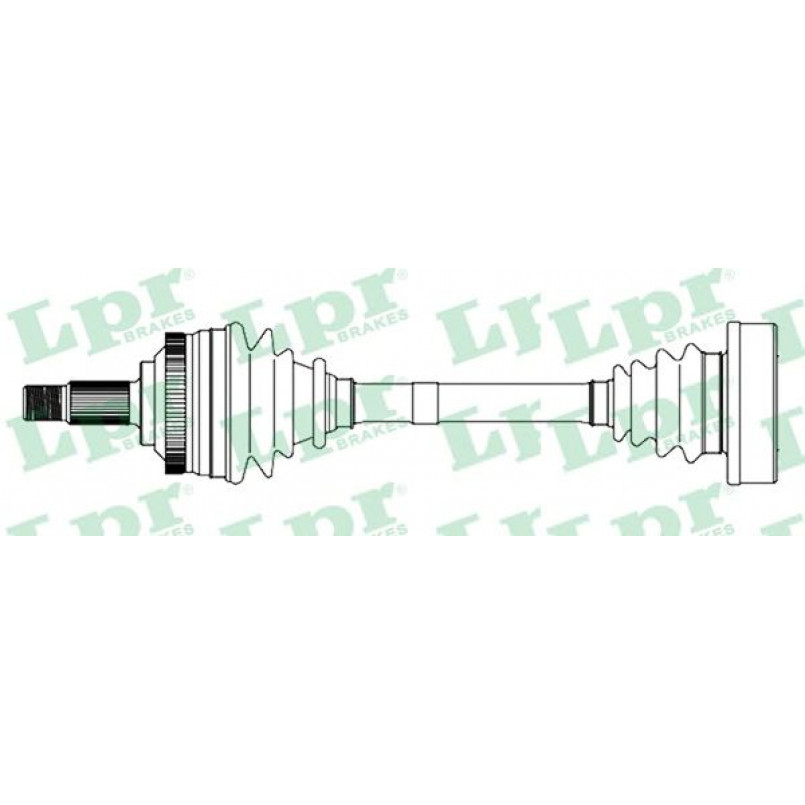 DS13036  LPR - Напіввісь