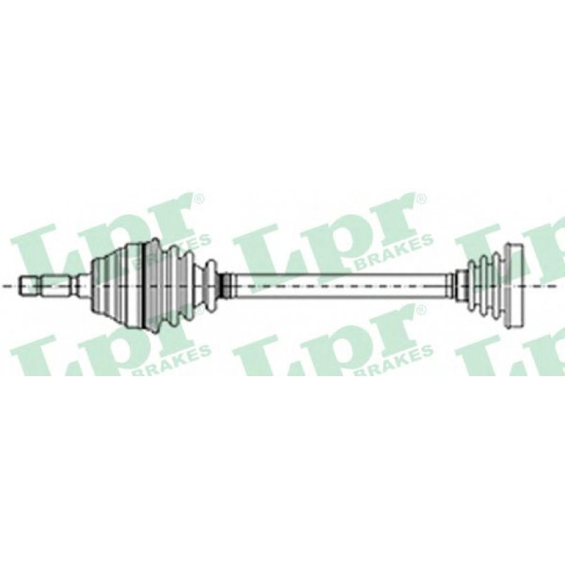 DS13038  LPR - Напіввісь