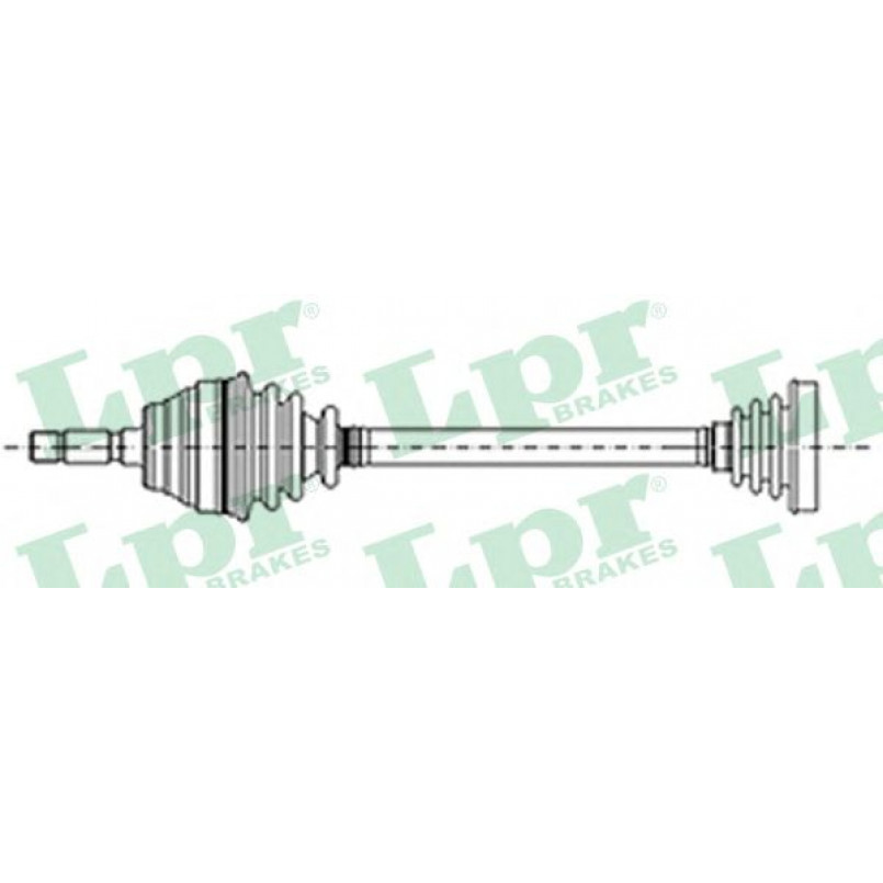 DS13043  LPR - Напіввісь