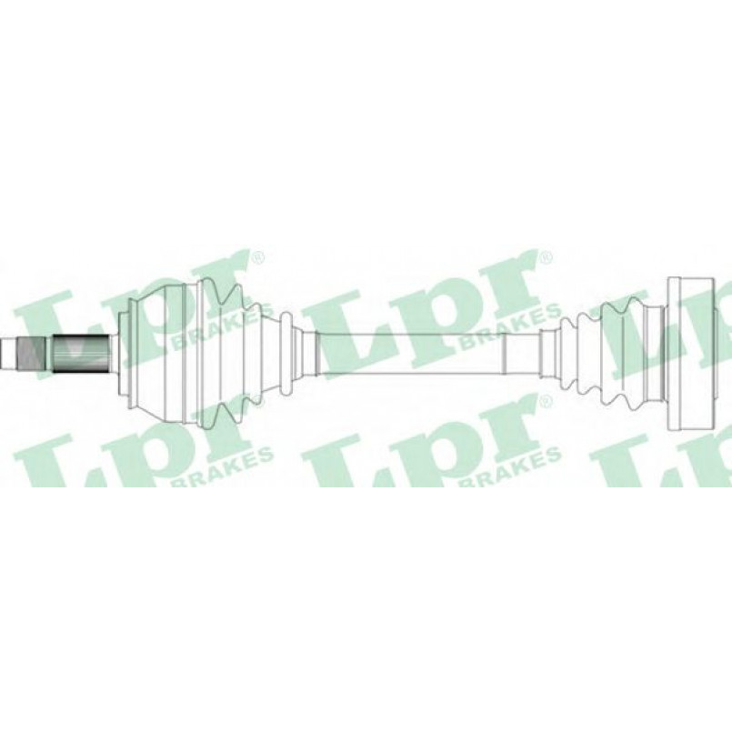 DS13053  LPR - Напіввісь