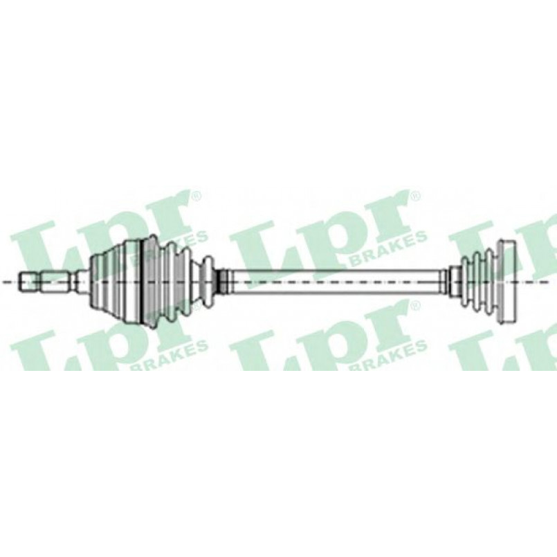 DS13057  LPR - Напіввісь
