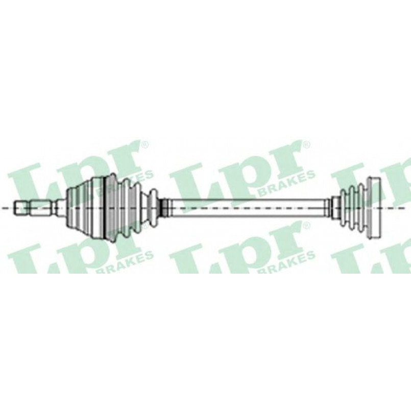 DS13058  LPR - Напіввісь