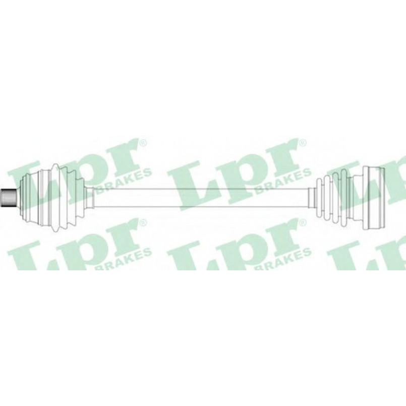 DS14051  LPR - Напіввісь