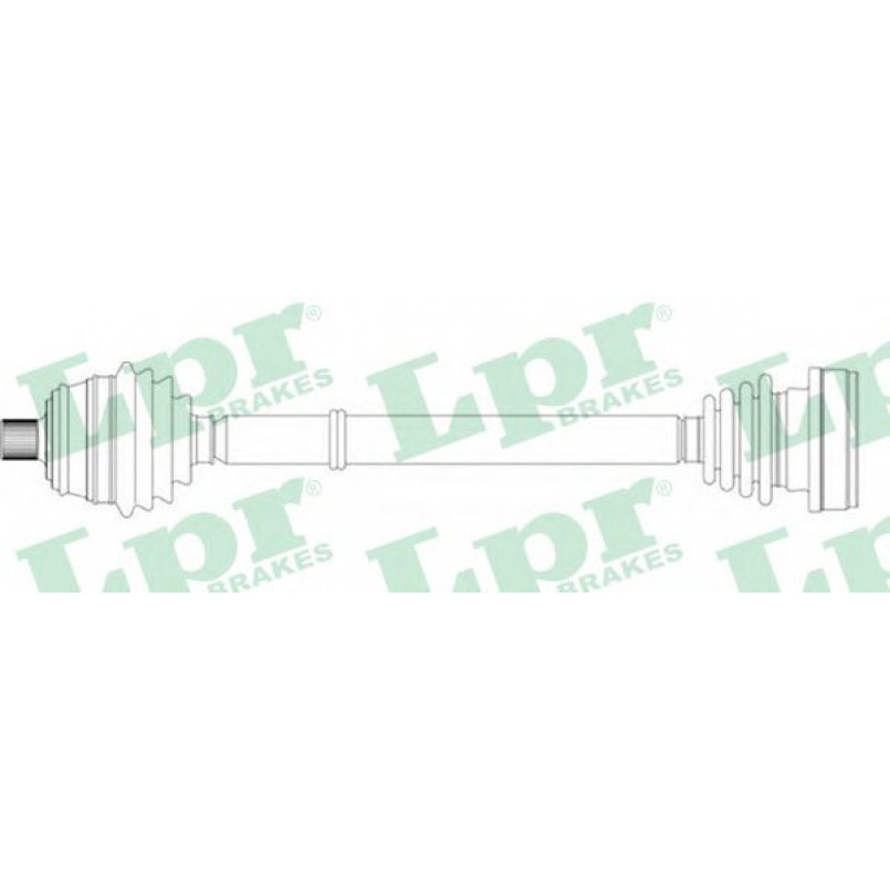DS14052  LPR - Напіввісь