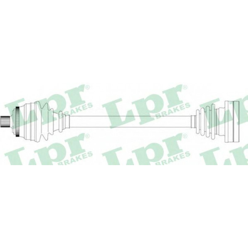 DS14075  LPR - Напіввісь