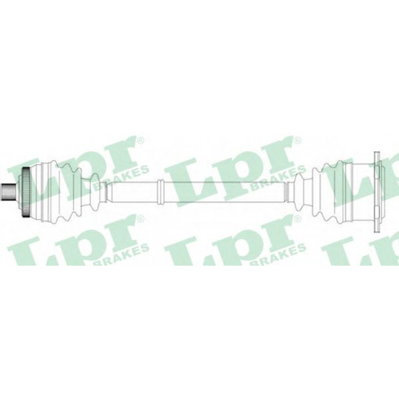 DS14080  LPR - Напіввісь