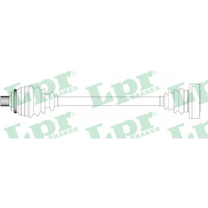 DS14101  LPR - Напіввісь