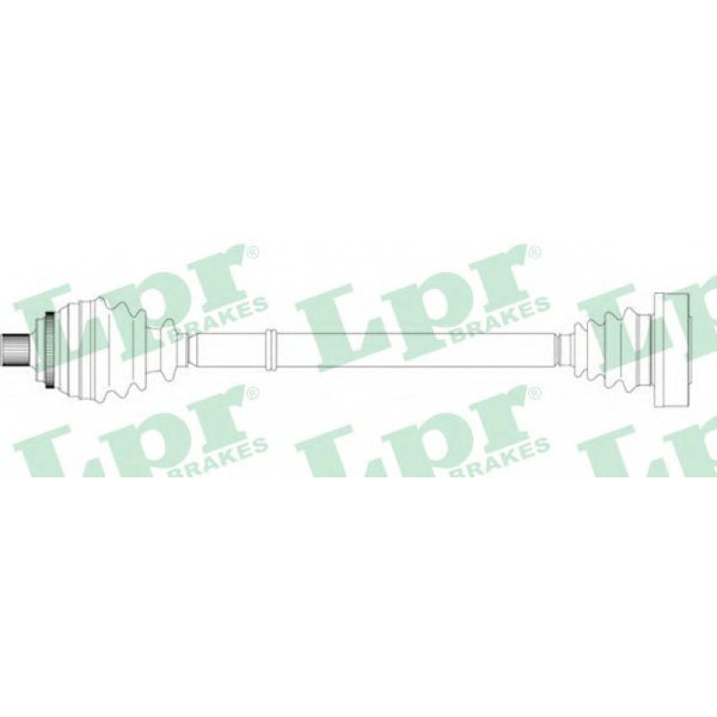 DS14102  LPR - Напіввісь