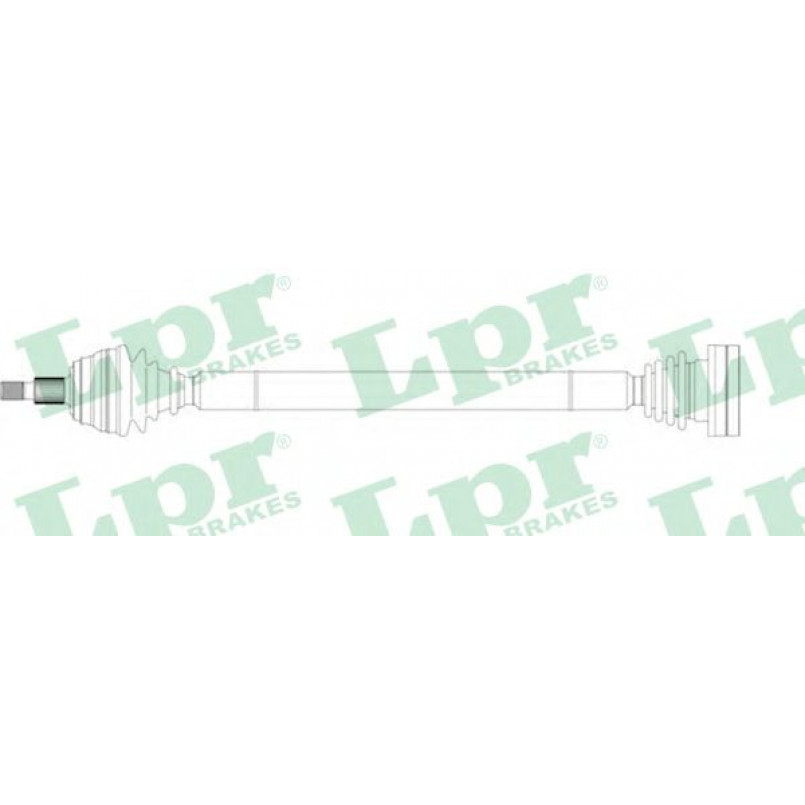 DS14141  LPR - Напіввісь