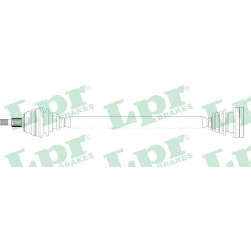 DS14143  LPR - Напіввісь