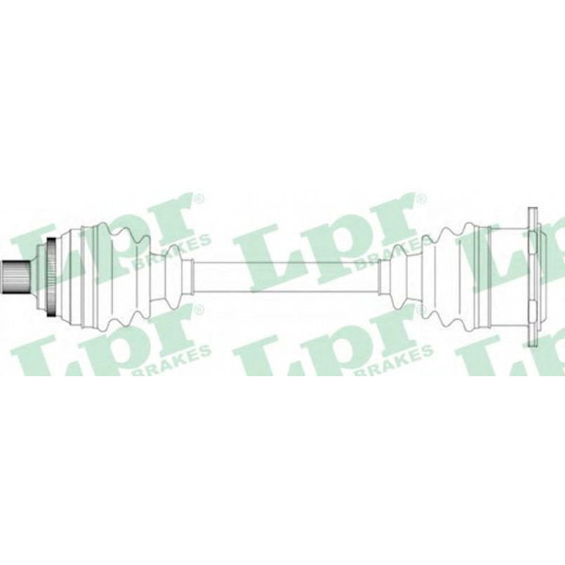 DS14190  LPR - Напіввісь