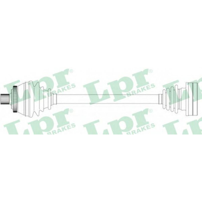 DS14225 LPR - Напіввісь