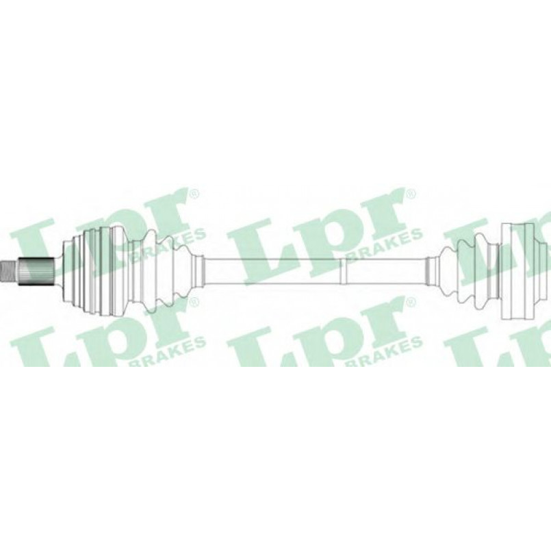 DS15006  LPR - Напіввісь