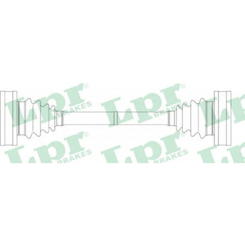 DS15012  LPR - Напіввісь