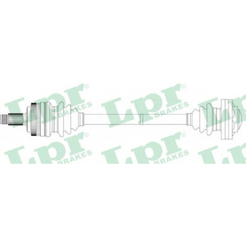 DS15019  LPR - Напіввісь