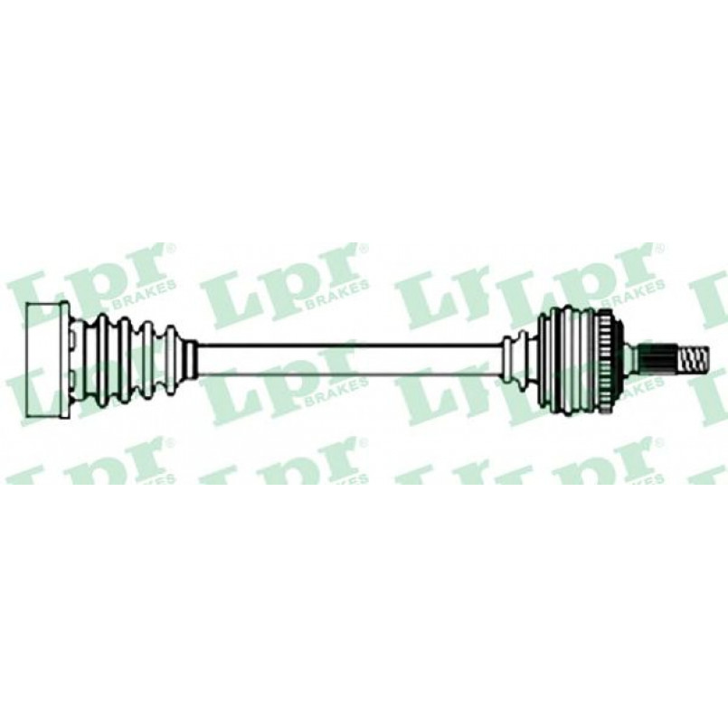 DS15038  LPR - Напіввісь