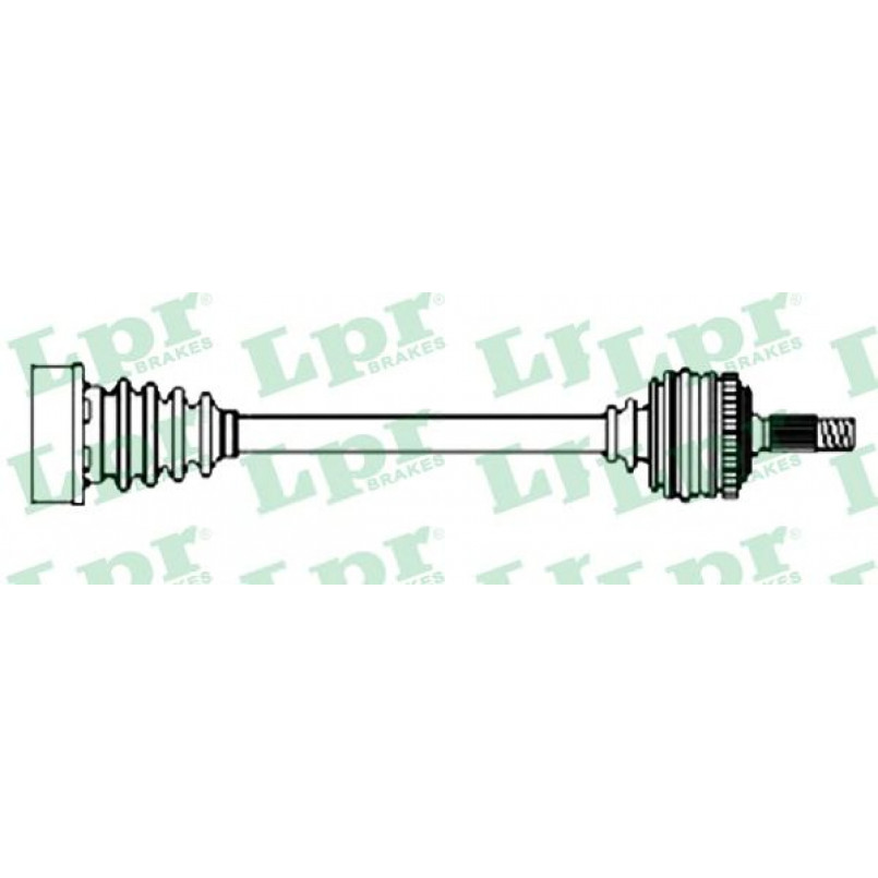DS15041  LPR - Напіввісь