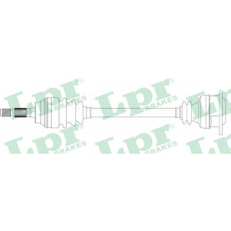 DS16028  LPR - Напіввісь