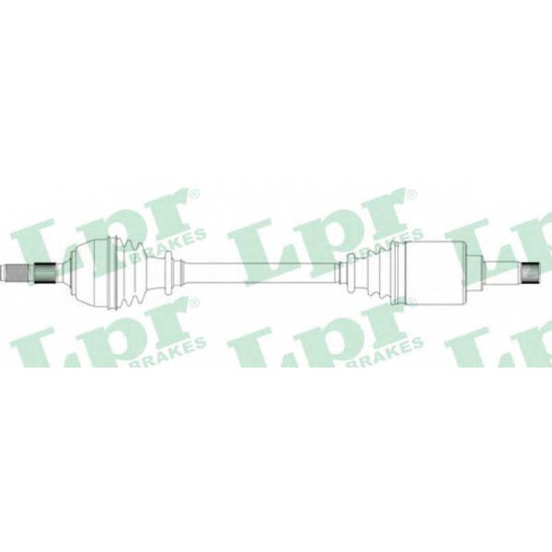 DS16037  LPR - Напіввісь