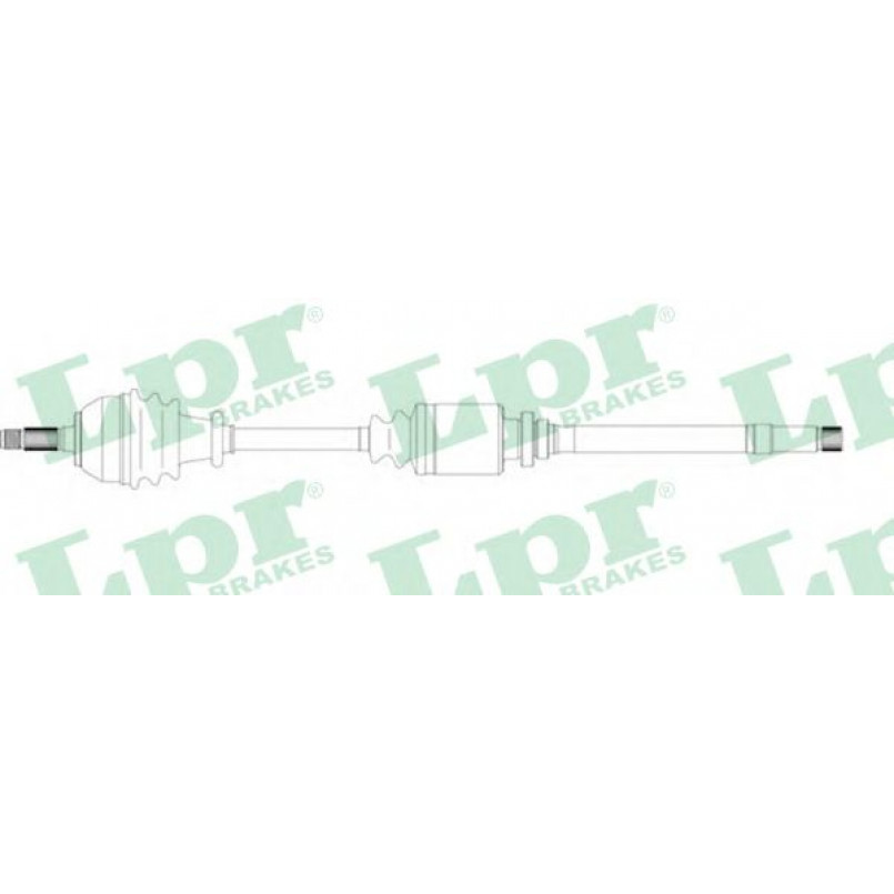 DS16056  LPR - Напіввісь