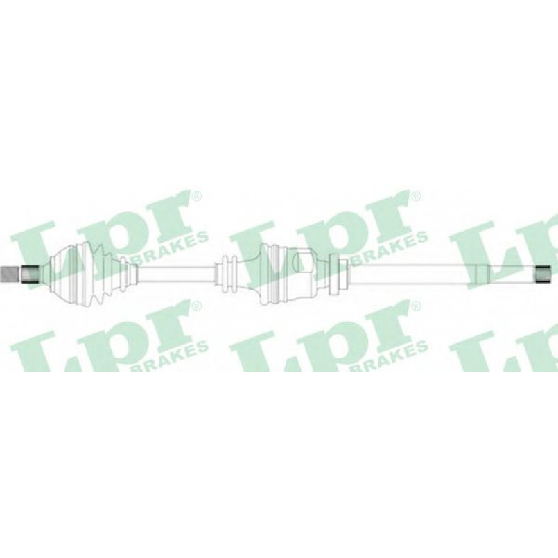 DS16058  LPR - Напіввісь