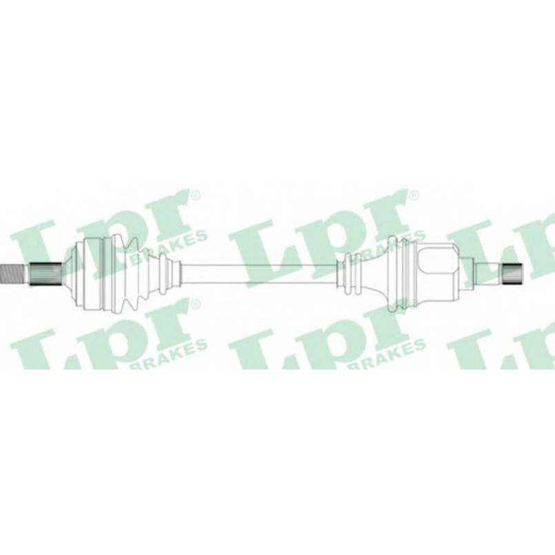 DS16064  LPR - Напіввісь